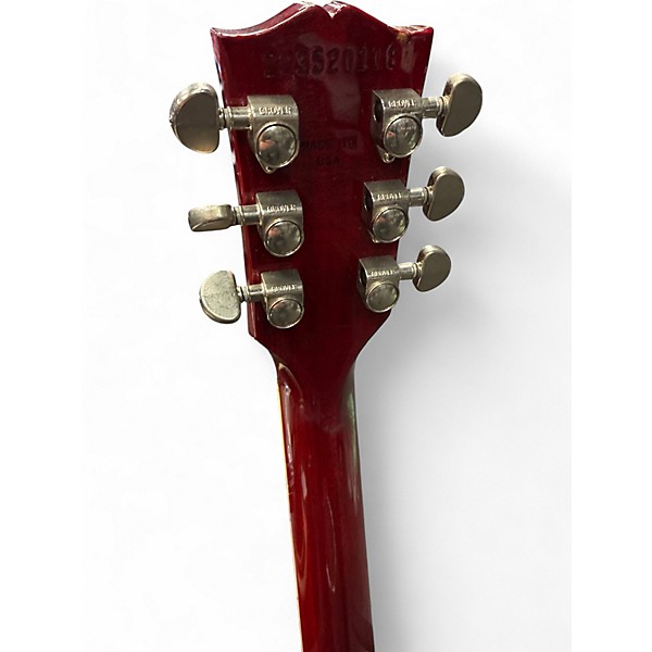 Used 2022 Gibson Les Paul Classic Left Handed Red Electric Guitar