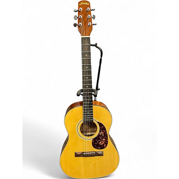 Used Mountain M21 Natural Acoustic Guitar