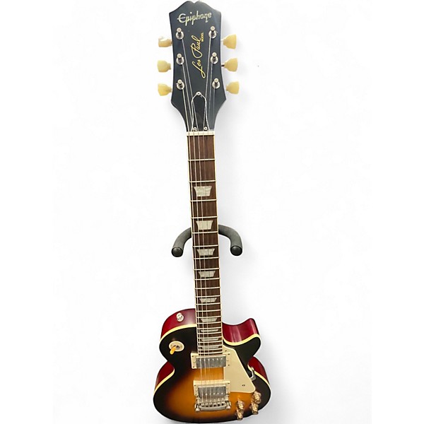 Used Epiphone 1959 Reissue Les Paul Standard 2 Tone Sunburst Solid Body Electric Guitar