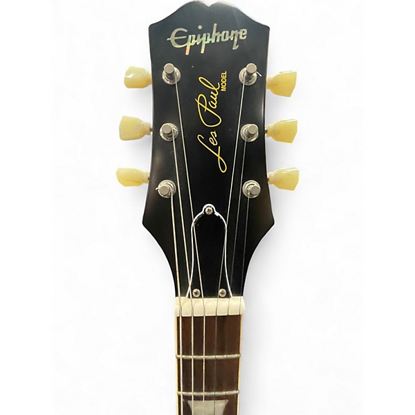 Used Epiphone 1959 Reissue Les Paul Standard 2 Tone Sunburst Solid Body Electric Guitar