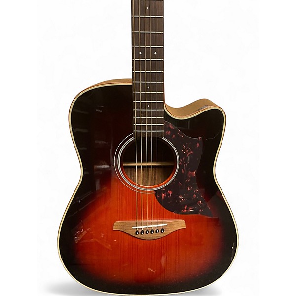 Used Yamaha A1R 2 Color Sunburst Acoustic Electric Guitar