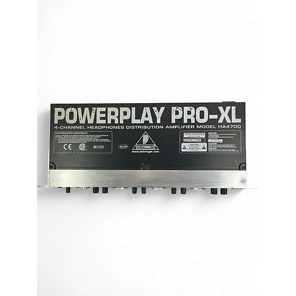 Used Behringer Powerplay Pro XL HA4700 Headphone Amp
