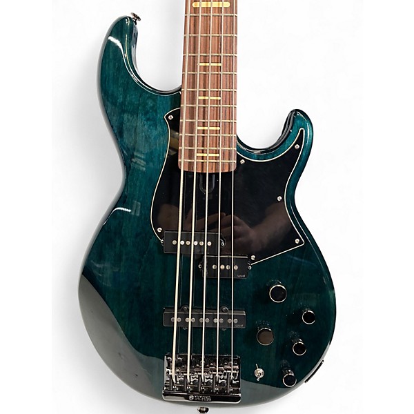 Used Yamaha BB735A INDIGO BLUE Electric Bass Guitar