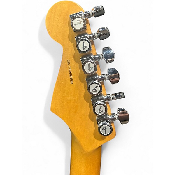 Used 2016 Fender American Standard Stratocaster WHITE Solid Body Electric Guitar