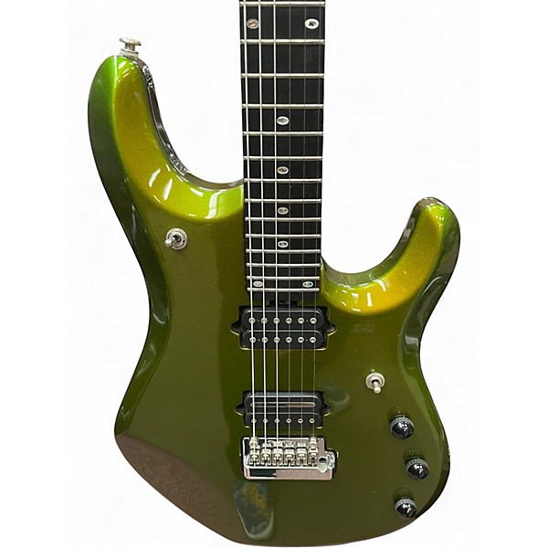 Used Ernie Ball Music Man JP6 John Petrucci Signature Caramel Apple Delight Solid Body Electric Guitar