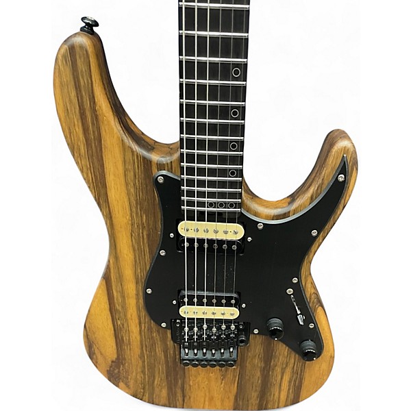 Used Schecter Guitar Research Diamond Series Sun Valley Super Shredder Exotic Wood Grain Solid Body Electric Guitar