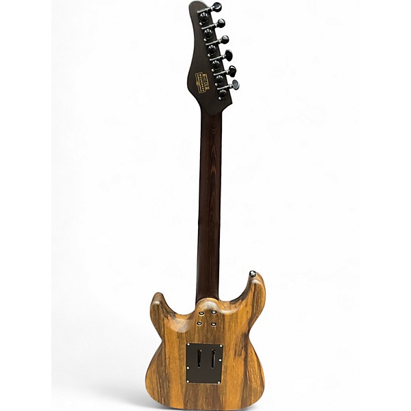 Used Schecter Guitar Research Diamond Series Sun Valley Super Shredder Exotic Wood Grain Solid Body Electric Guitar