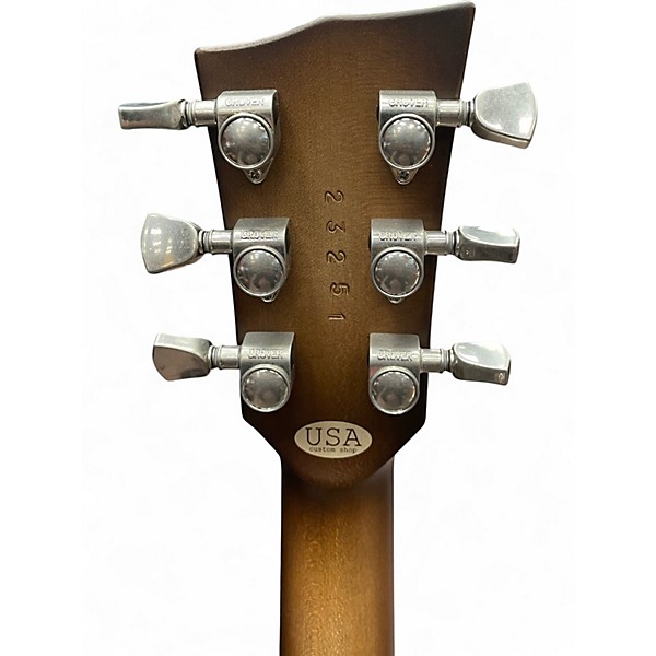 Used Dunable Guitars Yeti Burnt Charcoal Burst Solid Body Electric Guitar