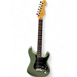 Used Fender American Professional Stratocaster SSS Antique Olive Solid Body Electric Guitar