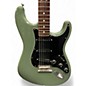 Used Fender American Professional Stratocaster SSS Antique Olive Solid Body Electric Guitar