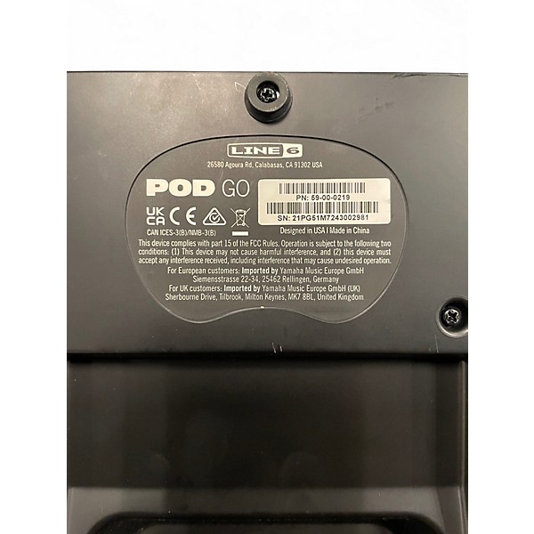 Used Line 6 POD GO Effect Processor