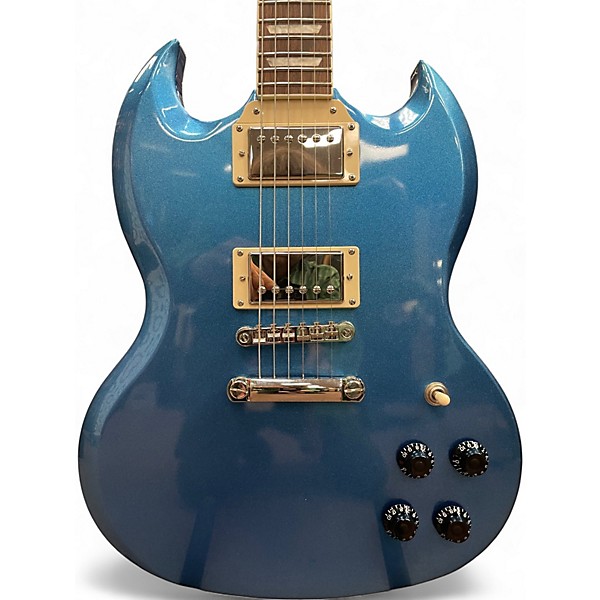 Used 2020s Epiphone SG MUSE Blue Sapphire Solid Body Electric Guitar