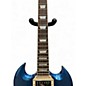 Used 2020s Epiphone SG MUSE Blue Sapphire Solid Body Electric Guitar