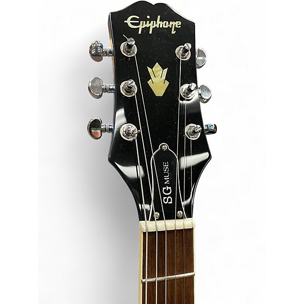 Used 2020s Epiphone SG MUSE Blue Sapphire Solid Body Electric Guitar