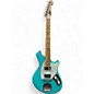 Used 2019 Malinoski Hornet Teal Solid Body Electric Guitar thumbnail