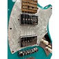 Used 2019 Malinoski Hornet Teal Solid Body Electric Guitar