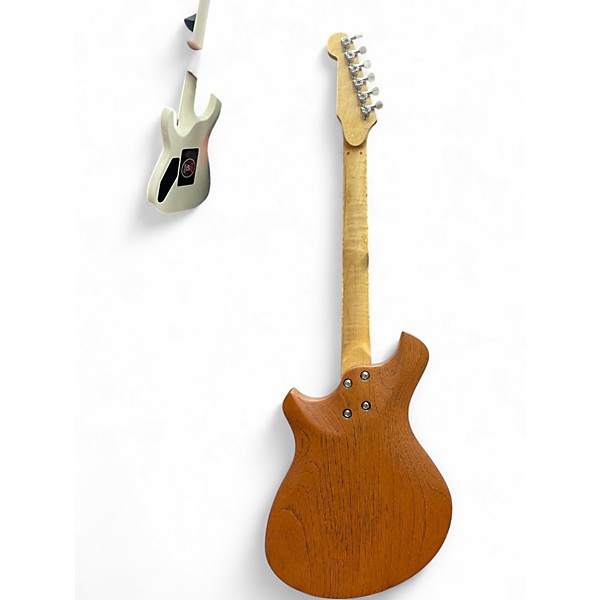 Used 2019 Malinoski Hornet Teal Solid Body Electric Guitar