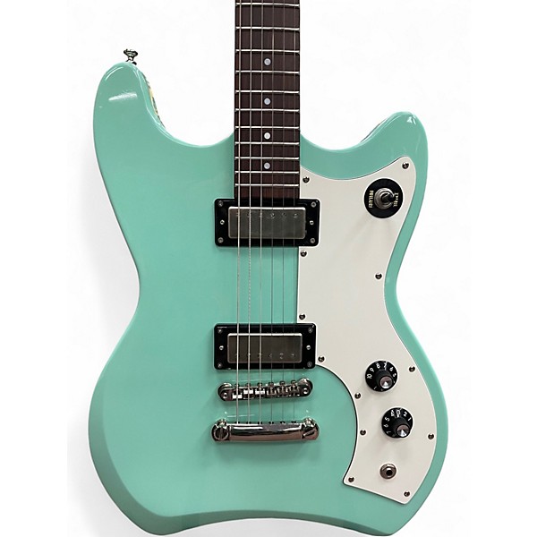 Used 2020s Guild Jetstar Seafoam Green Solid Body Electric Guitar