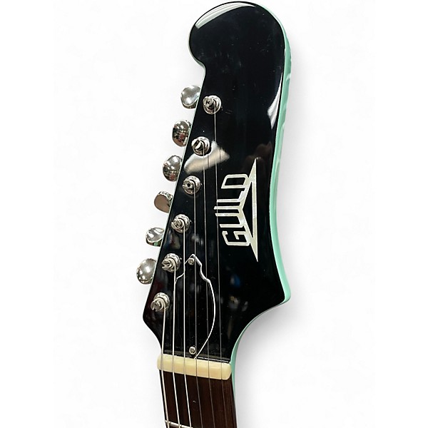 Used 2020s Guild Jetstar Seafoam Green Solid Body Electric Guitar
