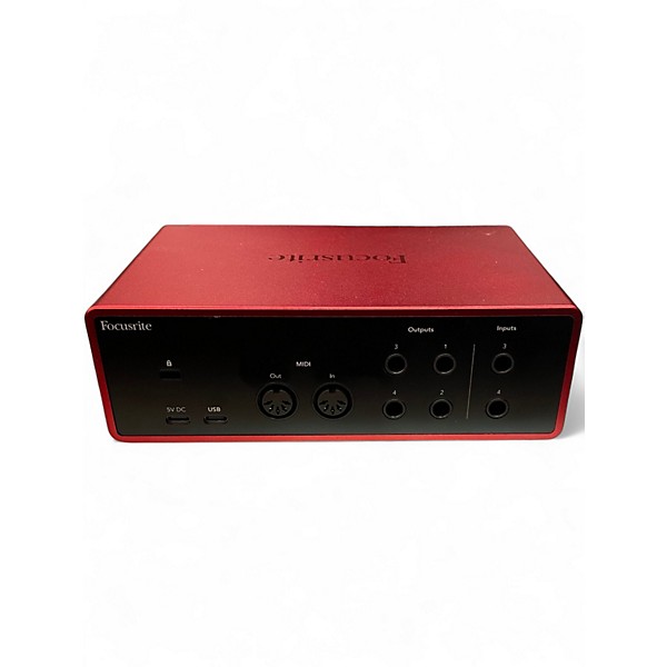 Used Focusrite SCARLETT 4I4 GEN 4 Audio Interface
