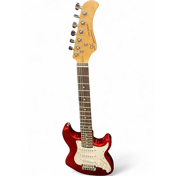 Used SX VTG Red Solid Body Electric Guitar