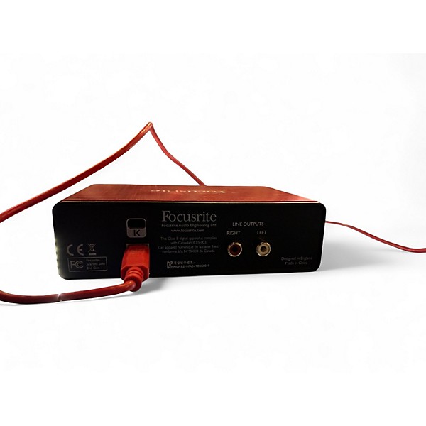 Used Focusrite Scarlett Solo USB 2.0 Audio Interface