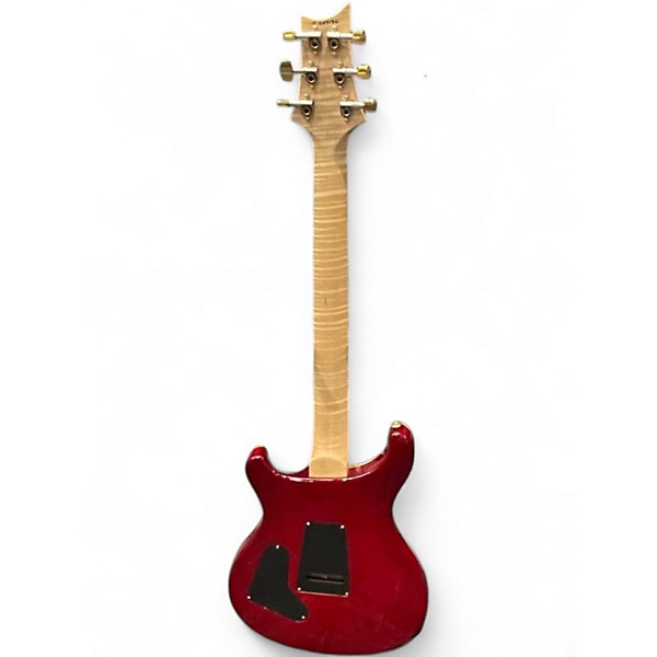 Used 2017 PRS CUSTOM 24 CHARCOAL CHERRY  Solid Body Electric Guitar