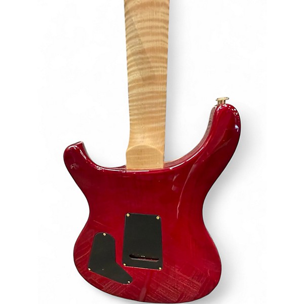 Used 2017 PRS CUSTOM 24 CHARCOAL CHERRY  Solid Body Electric Guitar