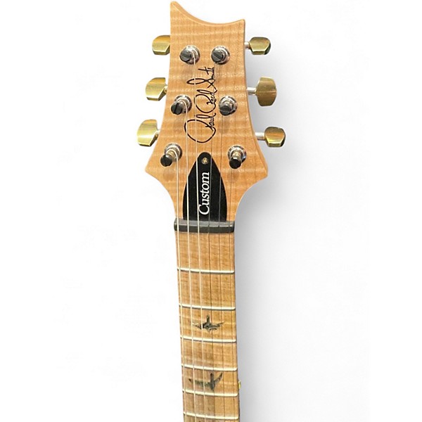 Used 2017 PRS CUSTOM 24 CHARCOAL CHERRY  Solid Body Electric Guitar