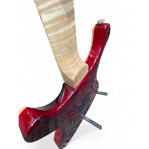 Used 2017 PRS CUSTOM 24 CHARCOAL CHERRY  Solid Body Electric Guitar