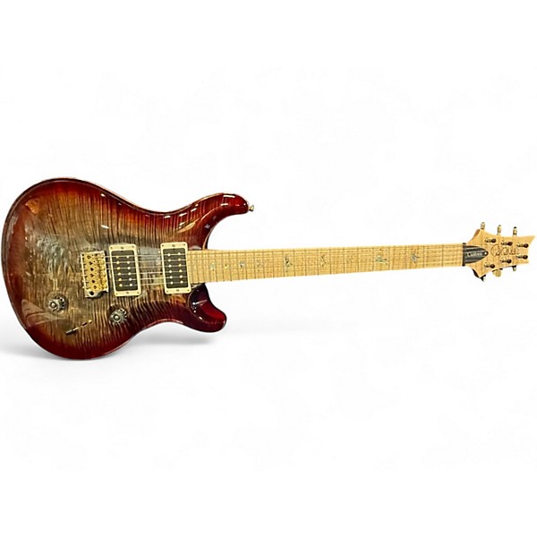 Used 2017 PRS CUSTOM 24 CHARCOAL CHERRY  Solid Body Electric Guitar