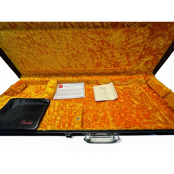 Used 2025 Fender TELECASTER JACK WHITE Black and White Solid Body Electric Guitar