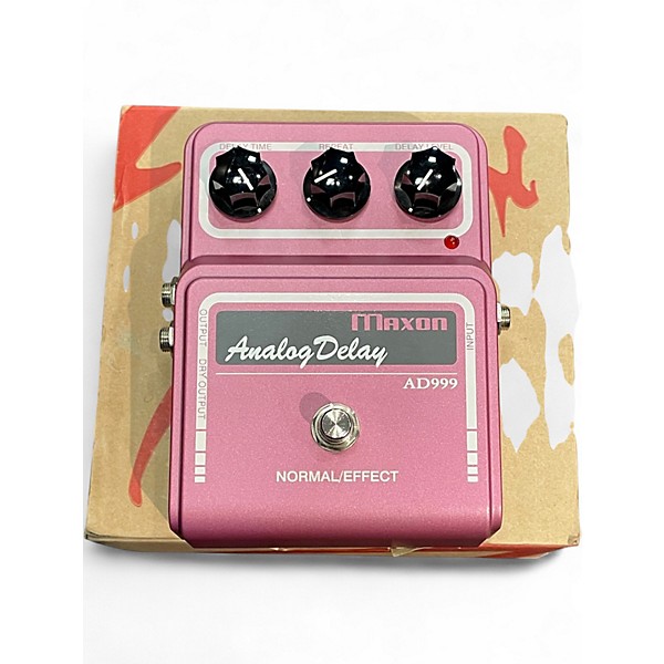 Used Maxon AD999 Vintage Series Analog Delay Effect Pedal