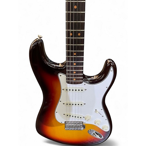 Used Fender Limited 64 L Series Stratocaster 3 Color Sunburst Solid Body Electric Guitar