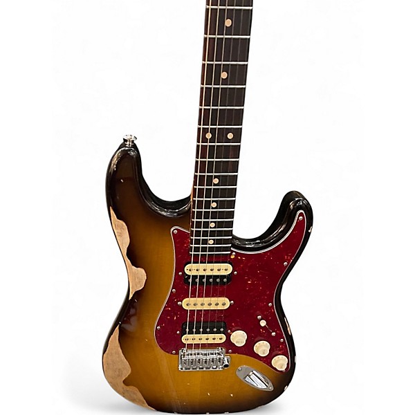 Used Suhr Ian Thornley Classic S Antique 2 Tone Tobacco Burst Solid Body Electric Guitar