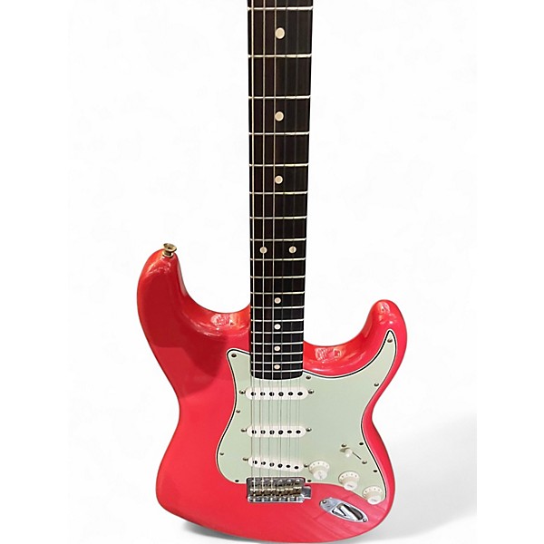 Used Fender Wildwood 10 61 Stratocaster Fiesta Red Solid Body Electric Guitar