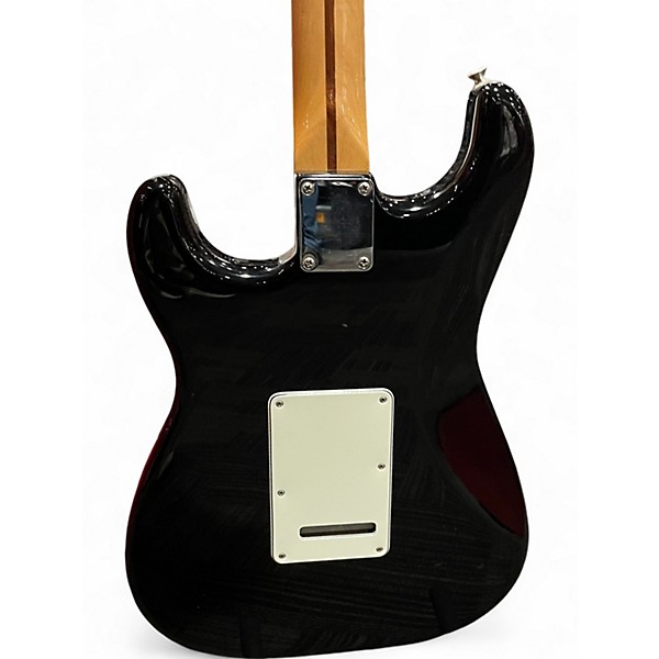 Used Fender Player Stratocaster Black Solid Body Electric Guitar