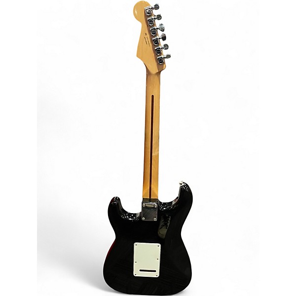 Used Fender Player Stratocaster Black Solid Body Electric Guitar