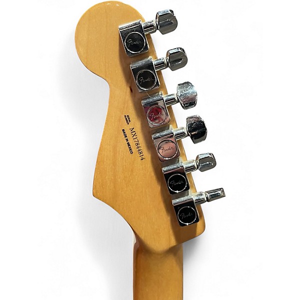 Used Fender Player Stratocaster Black Solid Body Electric Guitar