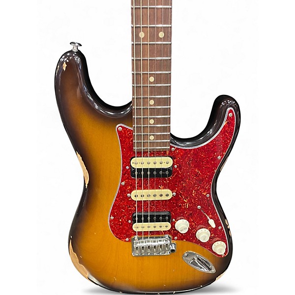 Used Suhr IAN THORNLEY ROUGHNECK 2 Tone Sunburst Solid Body Electric Guitar