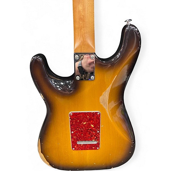 Used Suhr IAN THORNLEY ROUGHNECK 2 Tone Sunburst Solid Body Electric Guitar