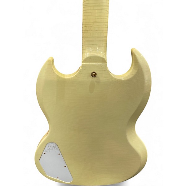 Used Gibson Jimi Hendrix 1967 SG Custom Aged Polaris White Solid Body Electric Guitar