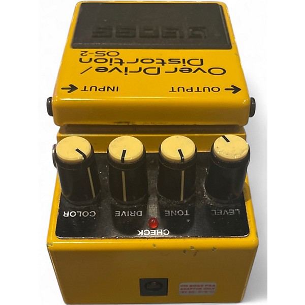 Used BOSS OS2 Overdrive Distortion Effect Pedal