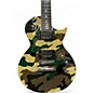 Used ESP LTD WA600 Will Adler Signature DARK GREEN CAMO Solid Body Electric Guitar