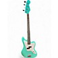 Used Fender Mark Hoppus Signature Jazz Bass SEA FOAM GREEN Electric Bass Guitar thumbnail