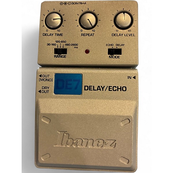 Used Ibanez DE7 Effect Pedal