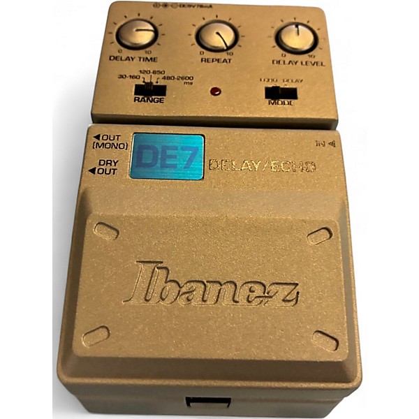 Used Ibanez DE7 Effect Pedal