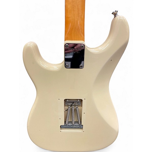 Used Fernandes ST STYLE WHITE Solid Body Electric Guitar