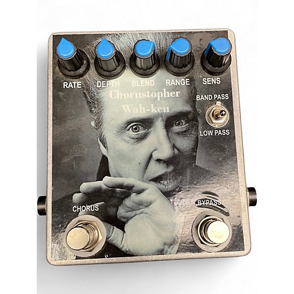 Used Celebrity Pedals CHORUSTOPHER WAH-KEN Effect Pedal