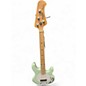 Used Sterling by Music Man Ray4 Seafoam Green Electric Bass Guitar thumbnail